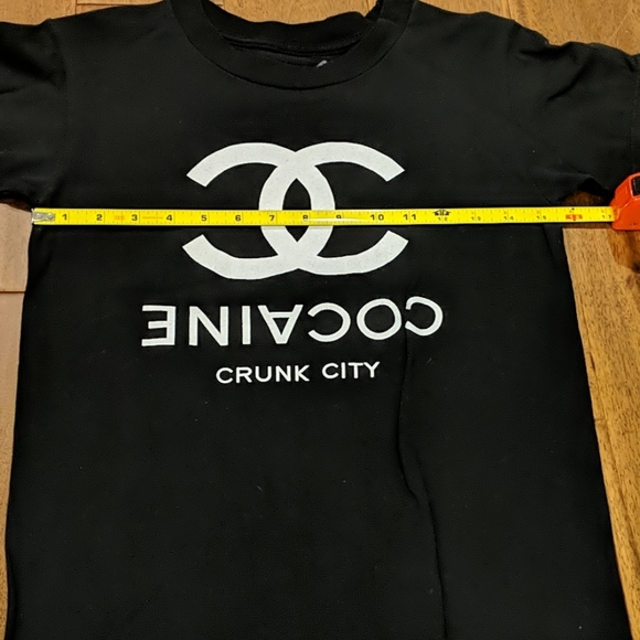 Crop CCocaine tee - Picture 3 of 4